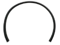 Picture of Fuelab Black Nylon Stainless Steel Braided PTFE Hose - 10AN - 6ft