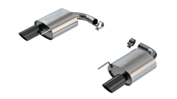 Picture of Borla 2024-2025 Ford Mustang Eco Boost 2.3L S-Type Axle Back Exhaust w/ Black Chrome Tips