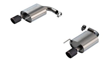 Picture of Borla 2024-2025 Ford Mustang Eco Boost 2.3L S-Type Axle Back Exhaust w/ Carbon Fiber Tips