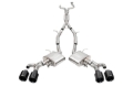 Picture of Corsa 22-25 Cadillac CT4 V Blackwing 3in Active Valve Cat-Back - 4.5in Carbon Fiber Black Tip