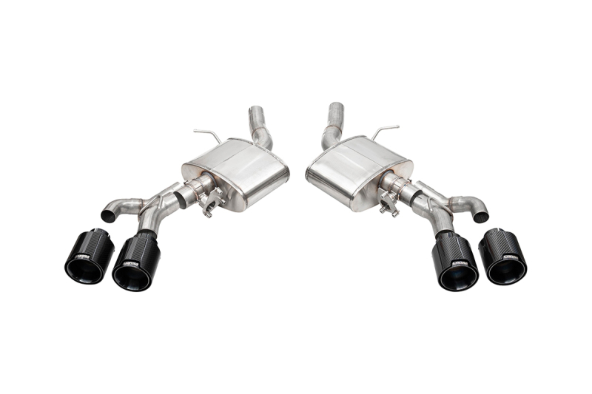 Picture of Corsa 22-25 Cadillac CT4 V Blackwing 3in Active Valve Axle-Back - 4.5in Carbon Fiber Black Tip