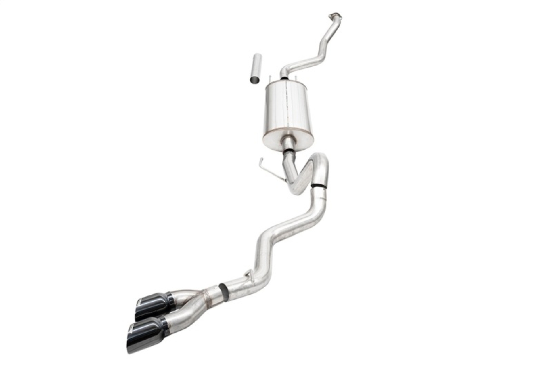 Picture of Corsa 24-25 Toyota Tacoma (2.4L Turbo) Sport Cat-Back - 4in Black Tip