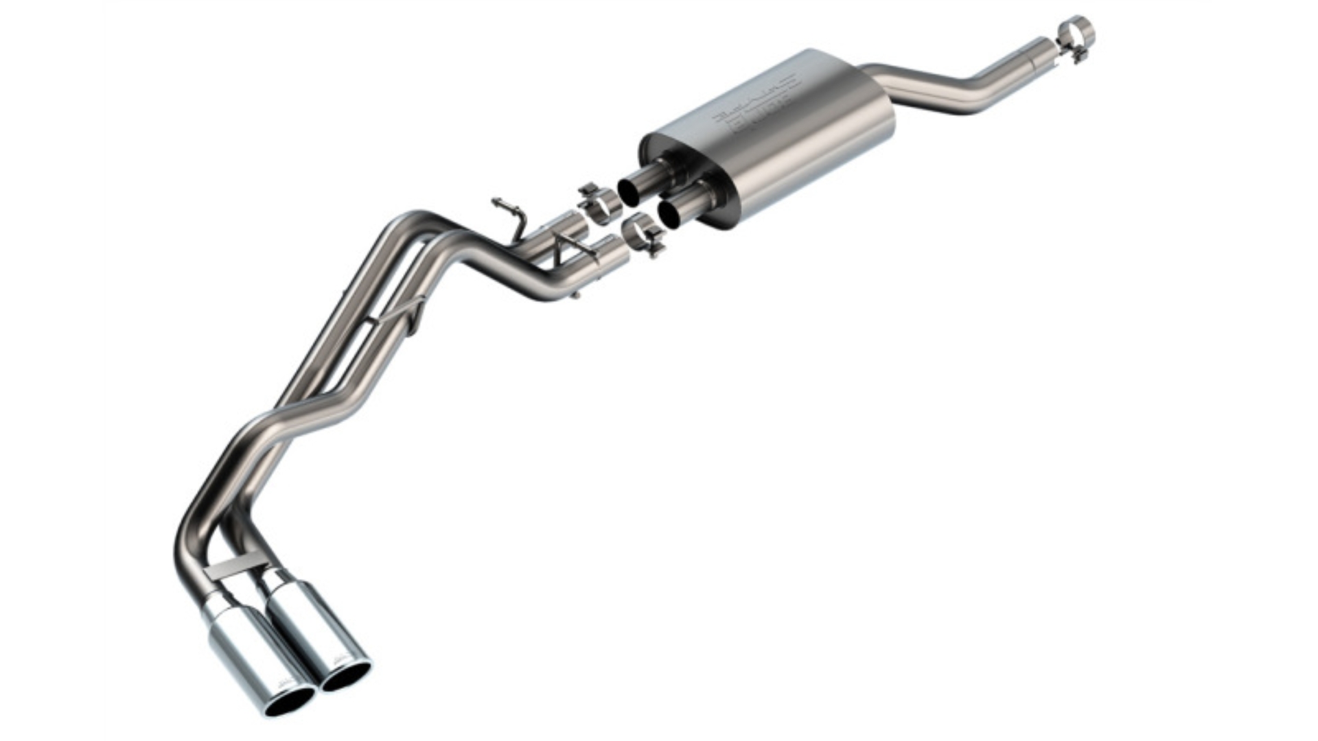 Picture of Borla 2024+ Ford Ranger XLT S Type Catback System - Chrome Tip