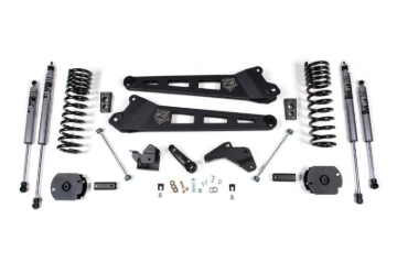 Picture of Zone Offroad 14-18 Ram 2500 4in Replacement Radius Arm Lift Kit w/ Fox 2.0 Adv. Shocks