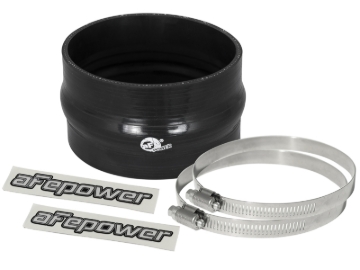 Picture of aFe Magnum FORCE 4.75in ID 3in L Straight Reducing Bellow Coupler - Black