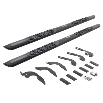 Picture of Go Rhino 24-25 Lexus GX550 V-Series V3 Aluminum Side Steps & Mounting Brackets Kit