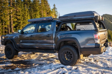 Picture of ARB 16-23 Toyota Tacoma Bed Rack - Black Aluminum