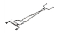 Picture of Borla 16-24 Infinity Q50 (Auto V6) S Type Cat Back - Black Chrome Tip
