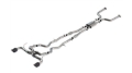 Picture of Borla 16-24 Infinity Q50 (Auto V6) ATAK Cat Back - 4.5in Carbon Fiber Black Anodized Tip