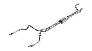 Picture of Borla 24-25 Chevy Silverado 1500 (6.2L V8) S-Type Cat Back - Factory Tips