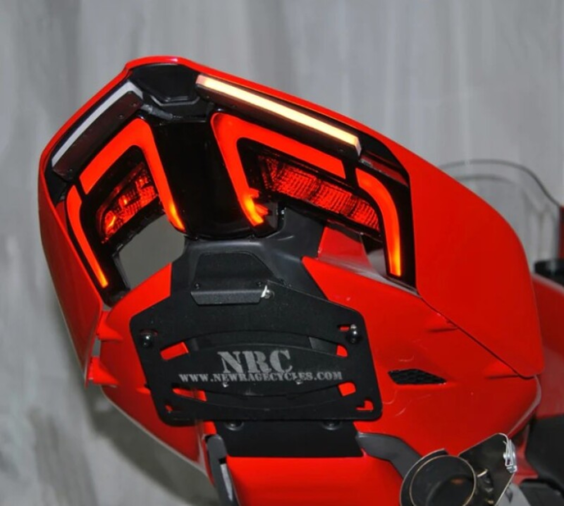 Picture of New Rage Cycles 25+ Ducati V4 Panigale/V4 Streetfighter Fender Eliminator - Tucked