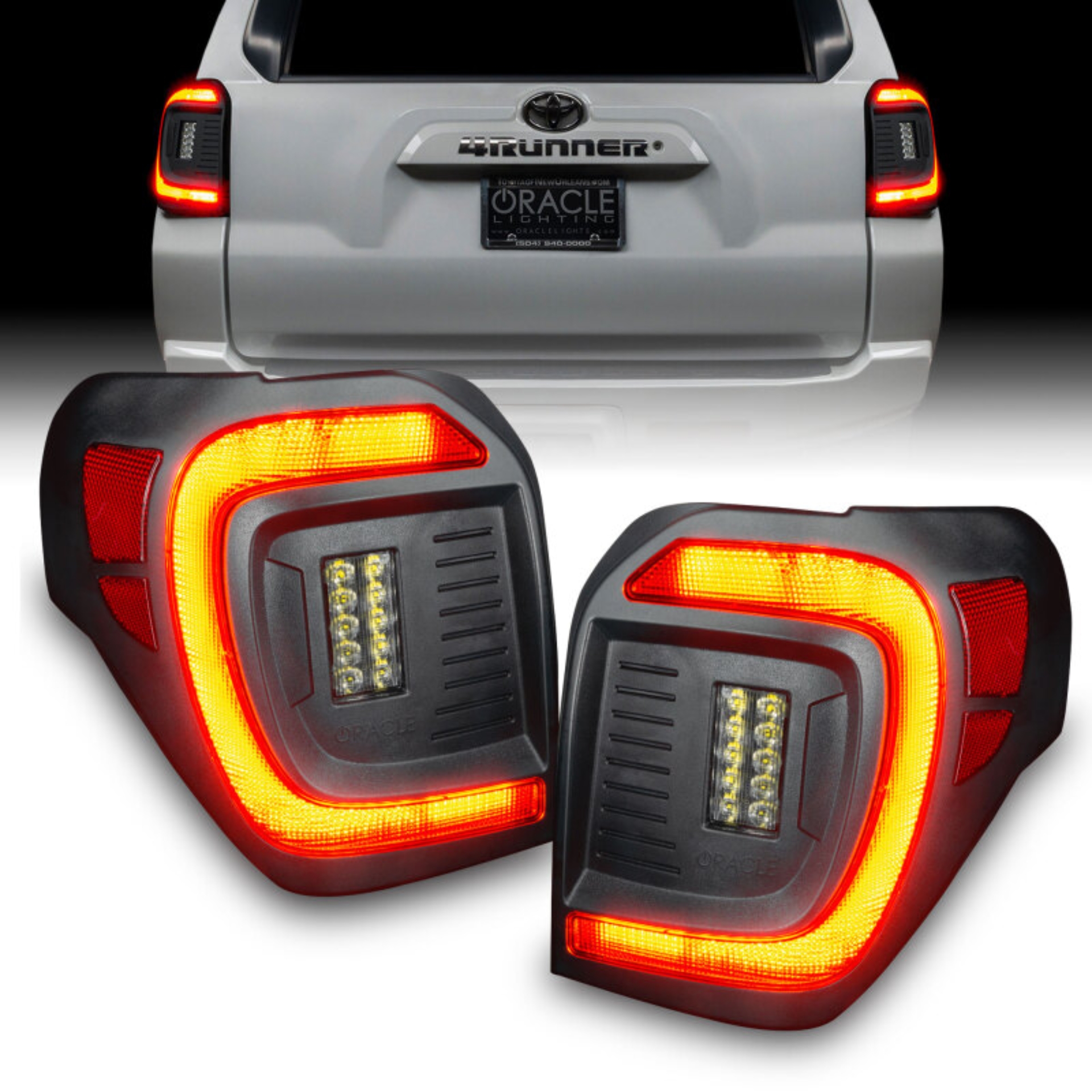 Picture of Oracle 14-23 Toyota 4Runner Lensless Flush Style LED Tail Lights