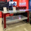 Picture of Wehrli Modular Steel Work Bench Top/Shelf Kit, 32in. x 72in. x .120in. Thick, BOTH Grey