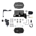 Picture of Wilwood MOPAR Compact Tandem M/C Kit w/ P-Valve & Pushrod 1in Bore - Black