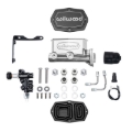 Picture of Wilwood MOPAR Compact Tandem M/C Kit w/ P-Valve 1in Bore - Chrome Powdercoat