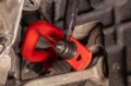 Picture of UMI Performance 16-24 Chevrolet Camaro Suspension Stabilizer Bar Link - Red