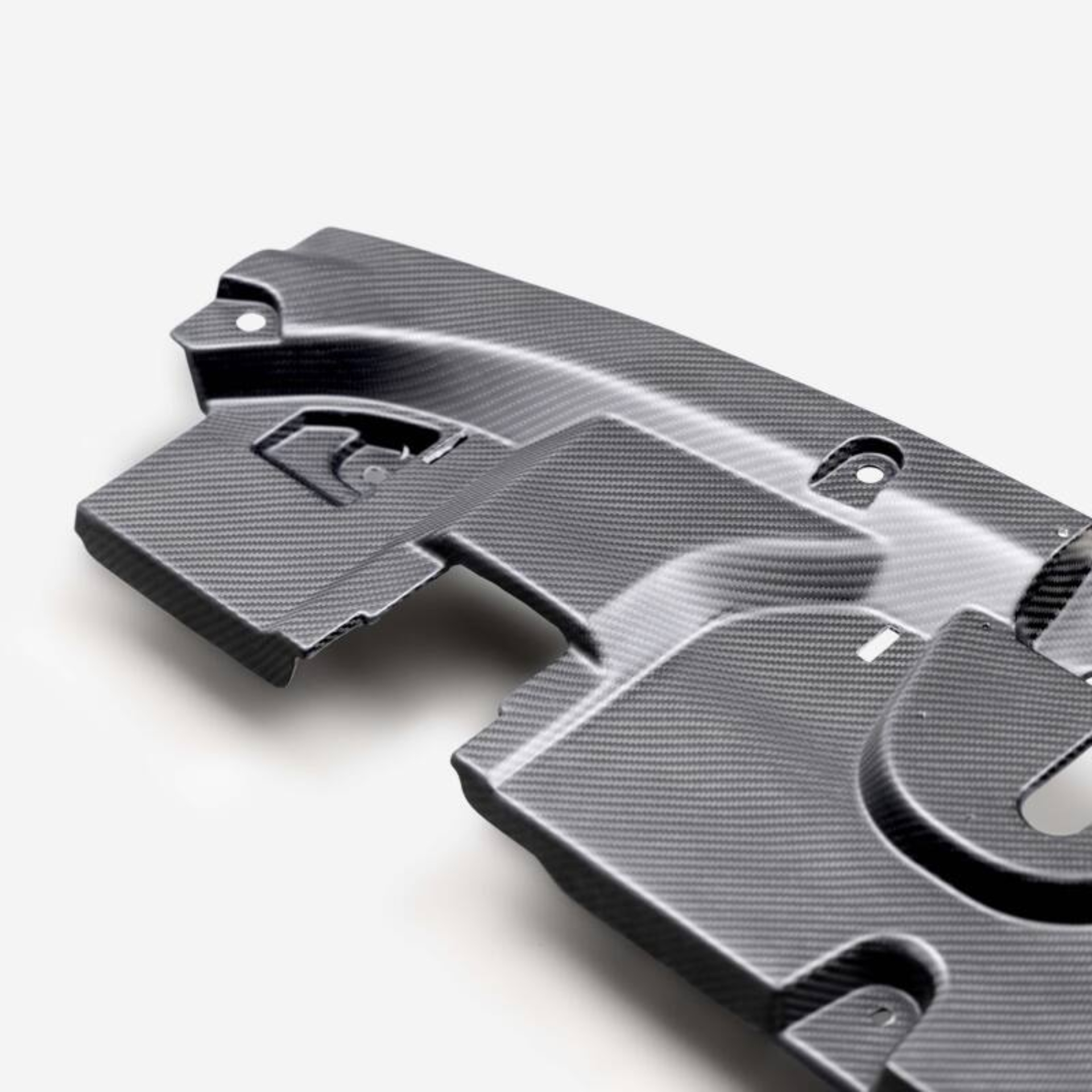 Picture of Seibon 23-24 Toyota GR Corolla Carbon Fiber Cooling Plate - Matte Finish
