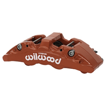Picture of Wilwood Caliper AeroDM R/H Red w/ Logo 6.52in Piston 1.30in Disc