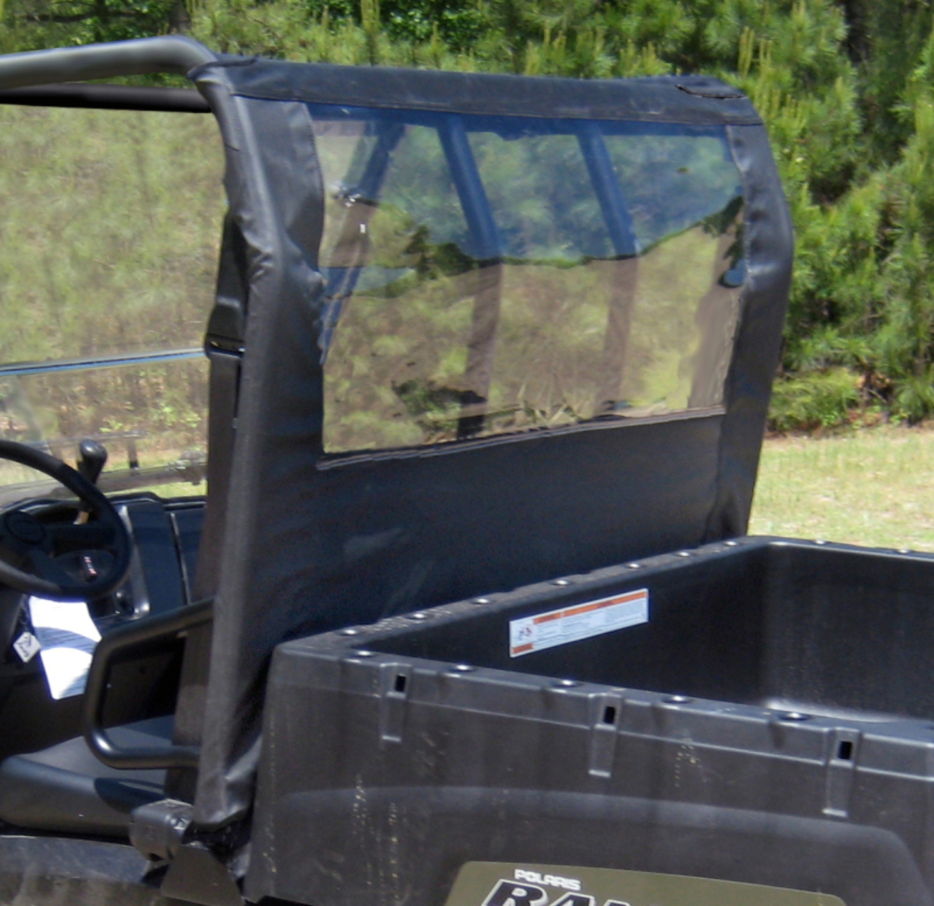 Picture of Seizmik 10-22 Polaris Ranger 400/Ranger - Mid Ranger EV Rear Dust Panel