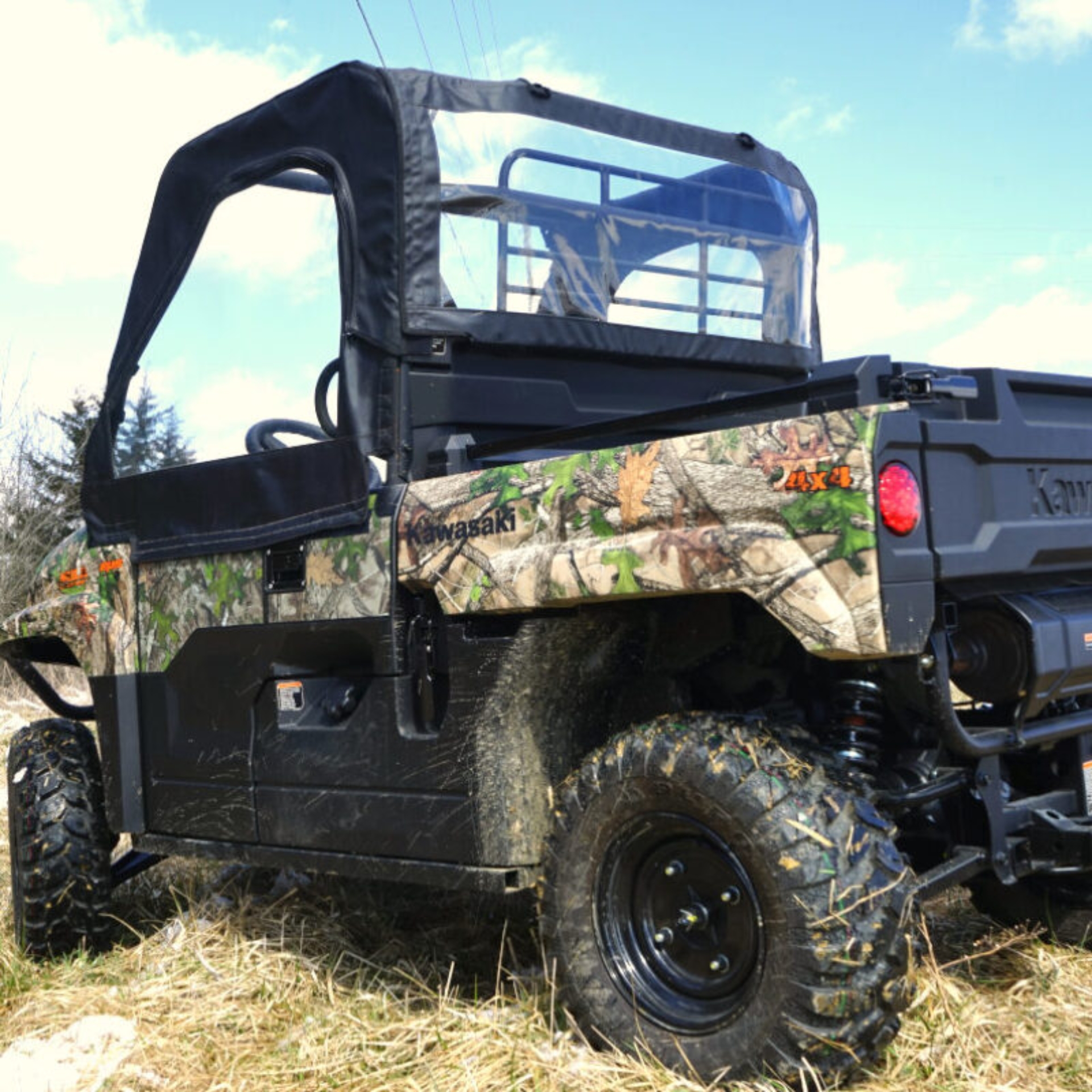 Picture of Seizmik 15-22 Kawasaki Mule Pro FX Soft Doors w/ Zippers Kit