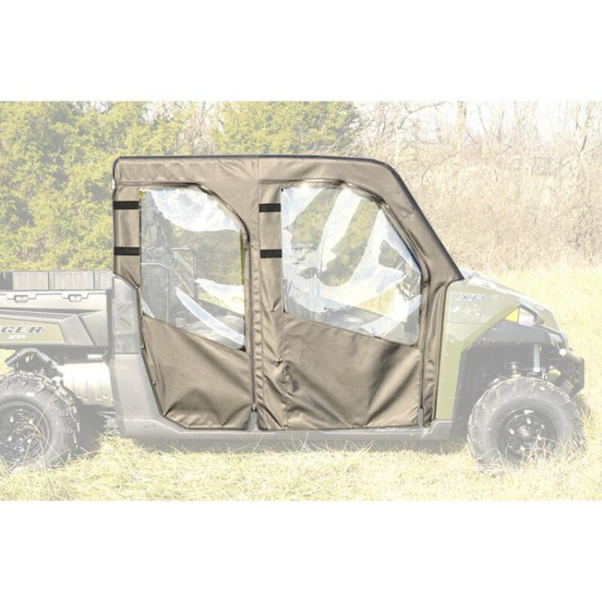 Picture of Seizmik 14-19 Polaris 1000 Ranger XP Crew Soft Doors w/ Zippers Kit