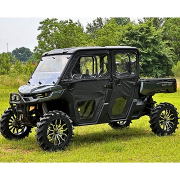 Picture of Seizmik 16-24 Can-Am HD10 Defender Max Rear Framed Soft Door Kit