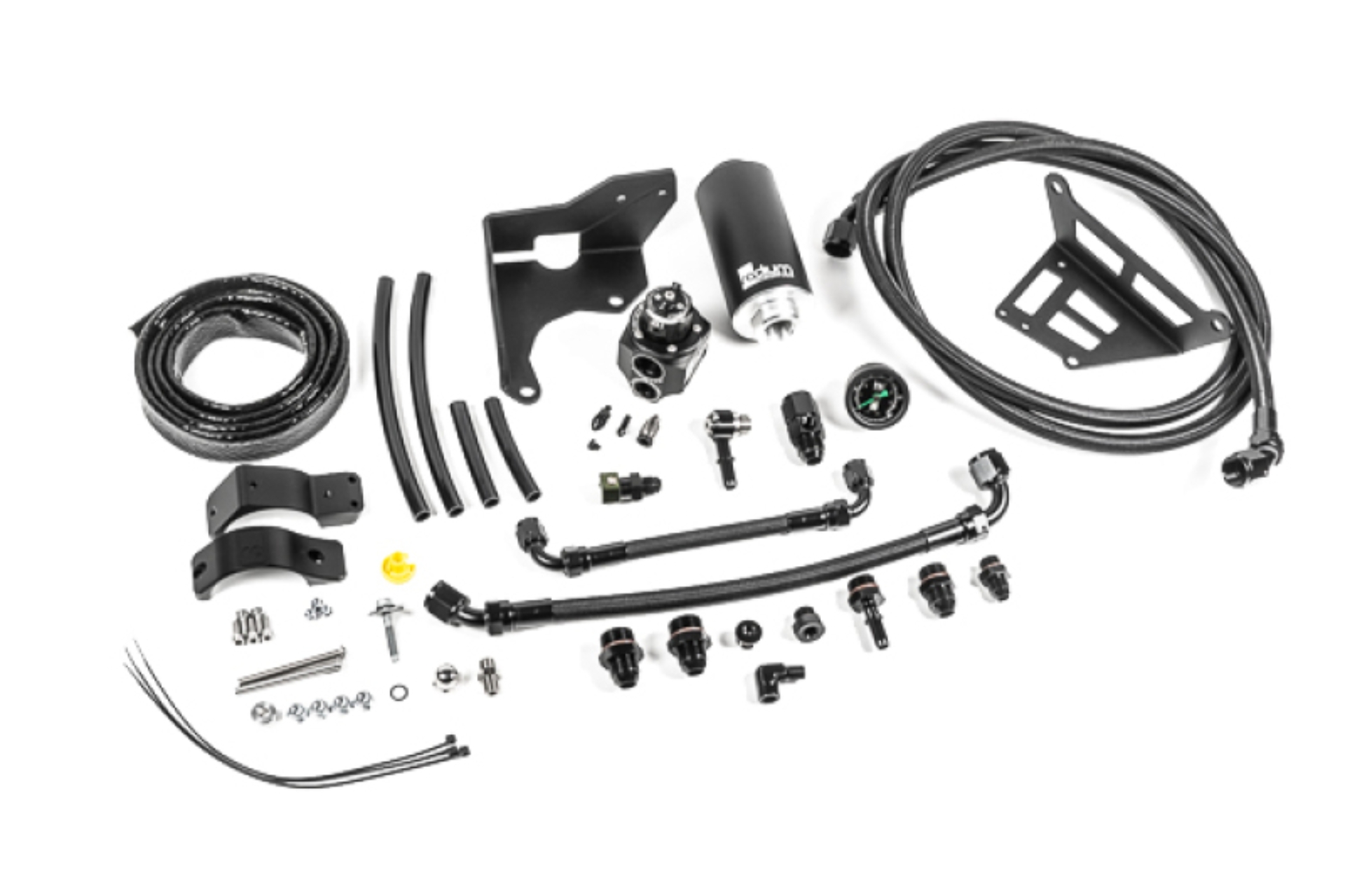 Picture of Radium Engineering 14-19 Chevrolet Corvette Fuel Hanger Plumbing Kit w/ Stainless Filter