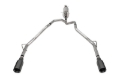 Picture of Corsa 25-26 Ram 2.5in Stainless Steel Sport Cat-back, Dual Rear Exit 5.0in Gunmetal Tip