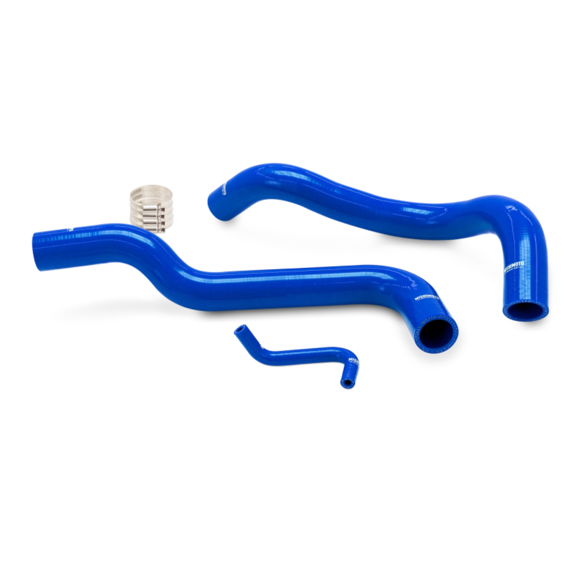 Picture of Mishimoto 05-15 Toyota Tacoma 2.7L Silicone Coolant Hose Kit - Blue