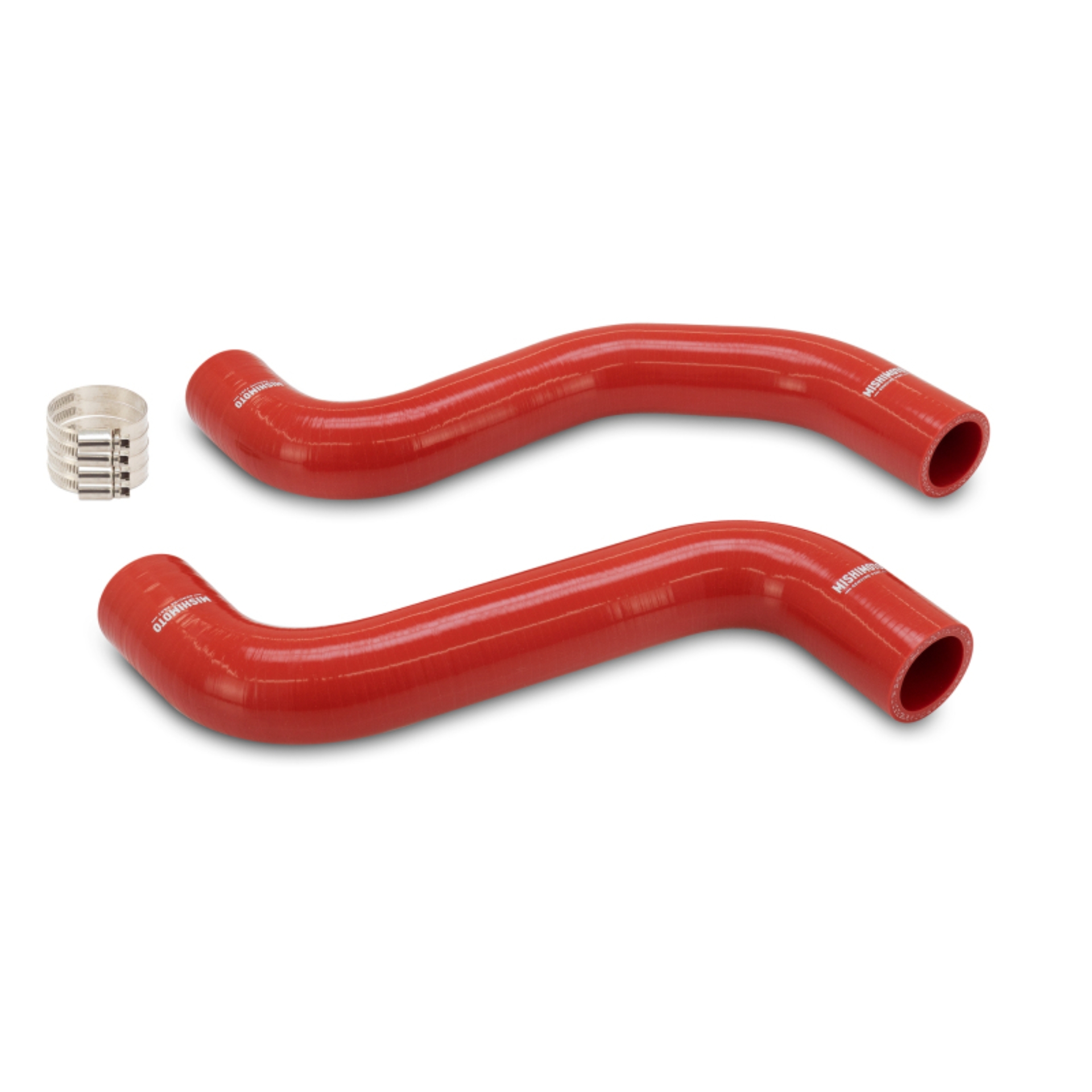 Picture of Mishimoto 95-04 Toyota Tacoma V6 3.4L Silicone Coolant Hose Kit (Auto Only) - Red