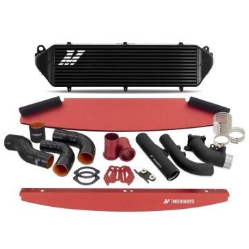 Picture of Mishimoto 2023+ Toyota GR Corolla Intercooler & Pipe Kit - Black Cooler - Black Pipes