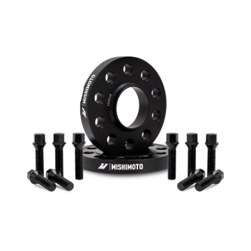 Picture of Mishimoto Wheel Spacers - 5x120 - 72.6 - 15 - M14 - Black