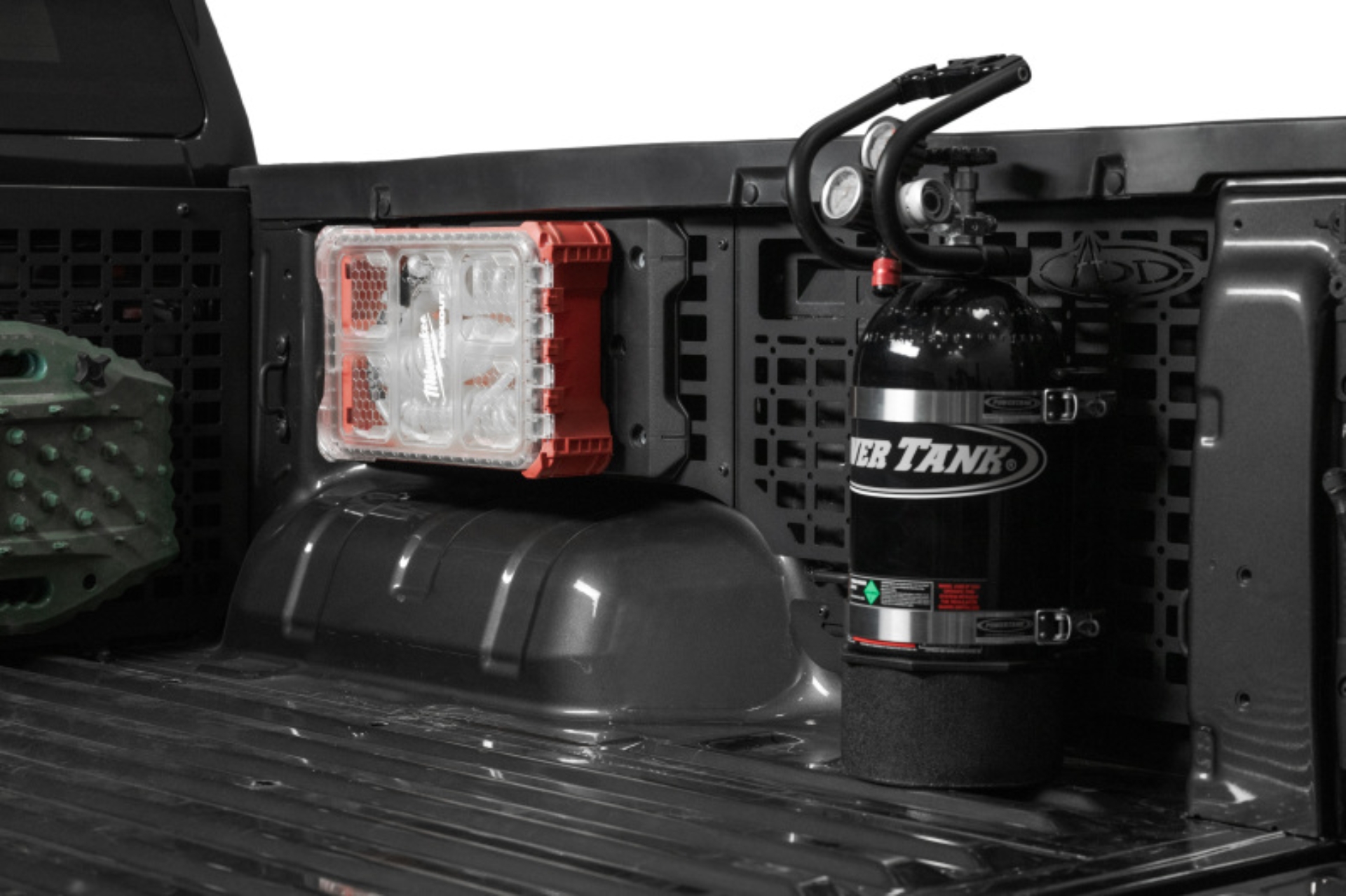 Picture of Addictive Desert Designs 2024+ Ford Ranger Raptor Passenger-Side - Bed Side MOLLE