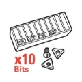 Picture of SPC Performance Carbide Insert for RELS Brake Lathe - Pack of 10