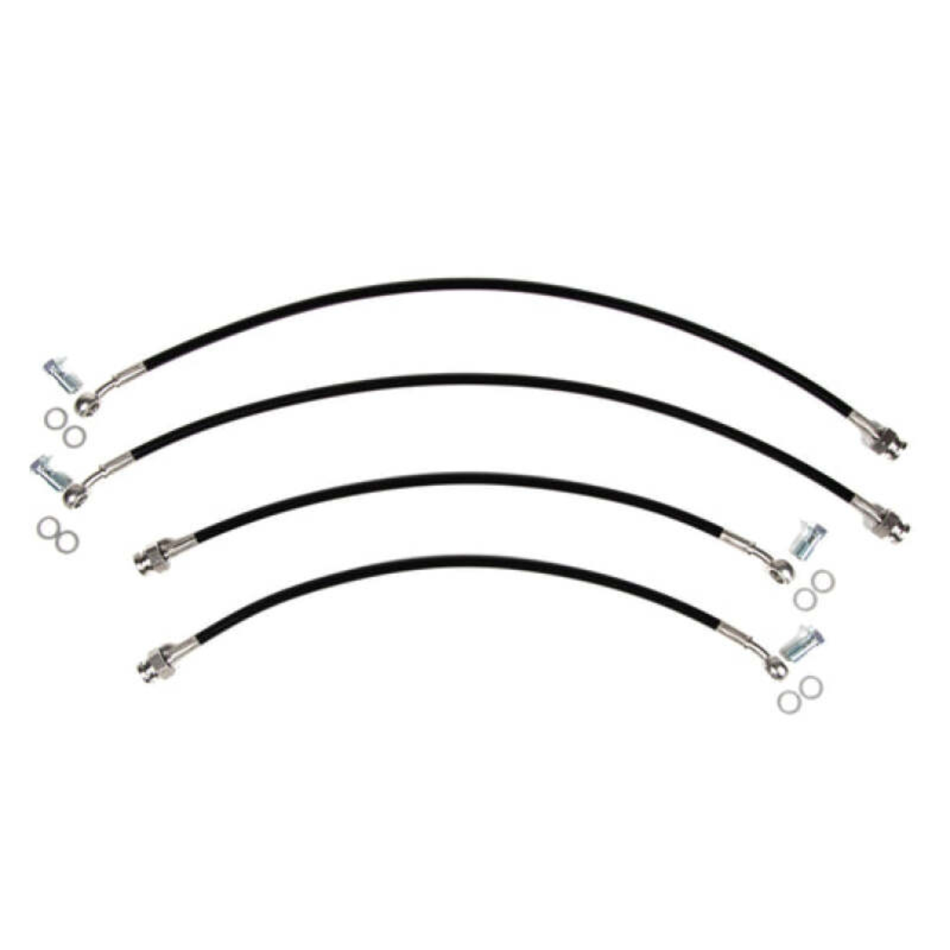 Picture of Chase Bays 97-13 Chevrolet Corvette C5/C6 Caliper Brake Lines - Front & Rear Lines