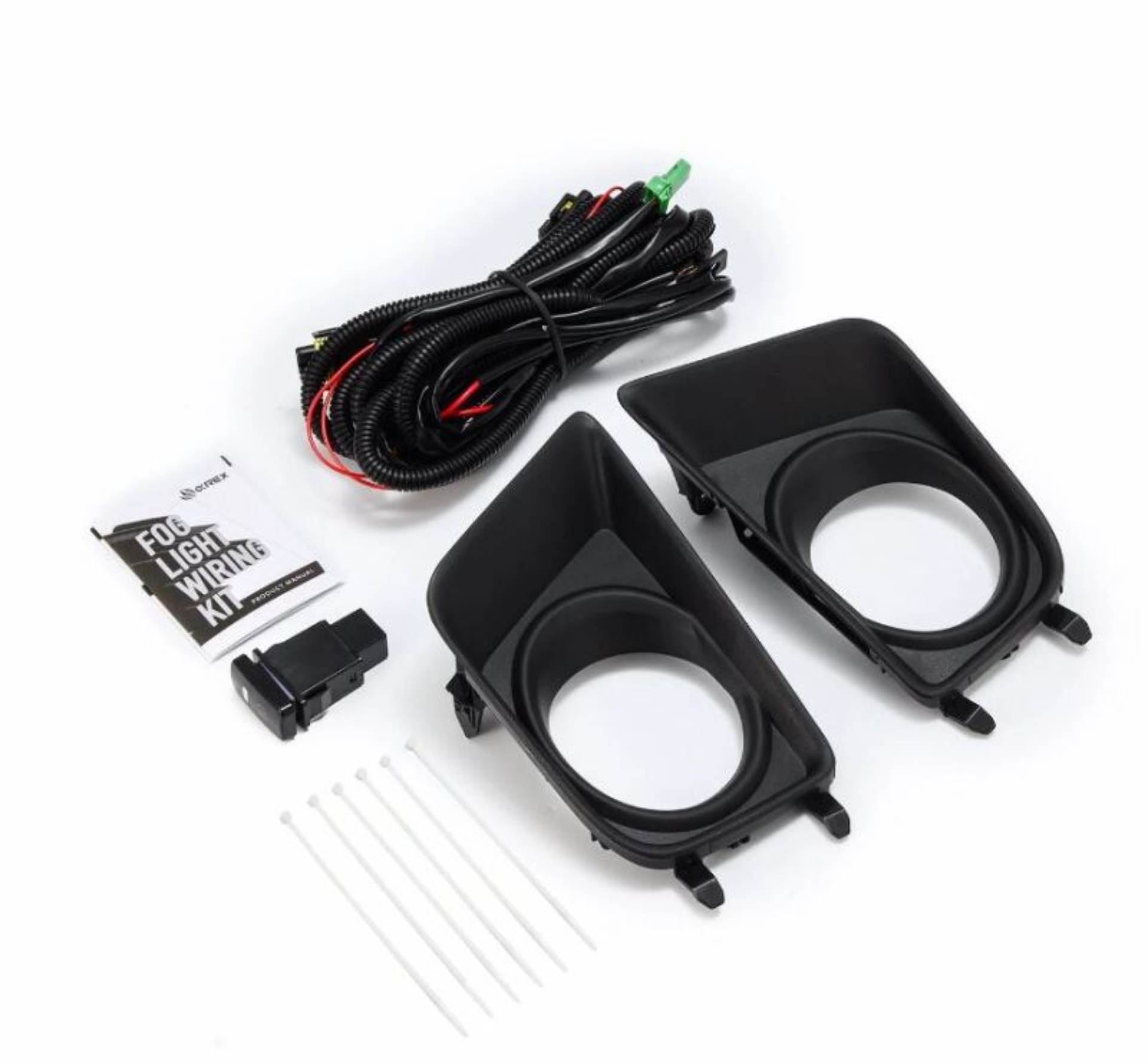 Picture of AlphaRex 12-15 Toyota Tacoma Bezel & Wiring Kit (Does Not Include Fog Lights)