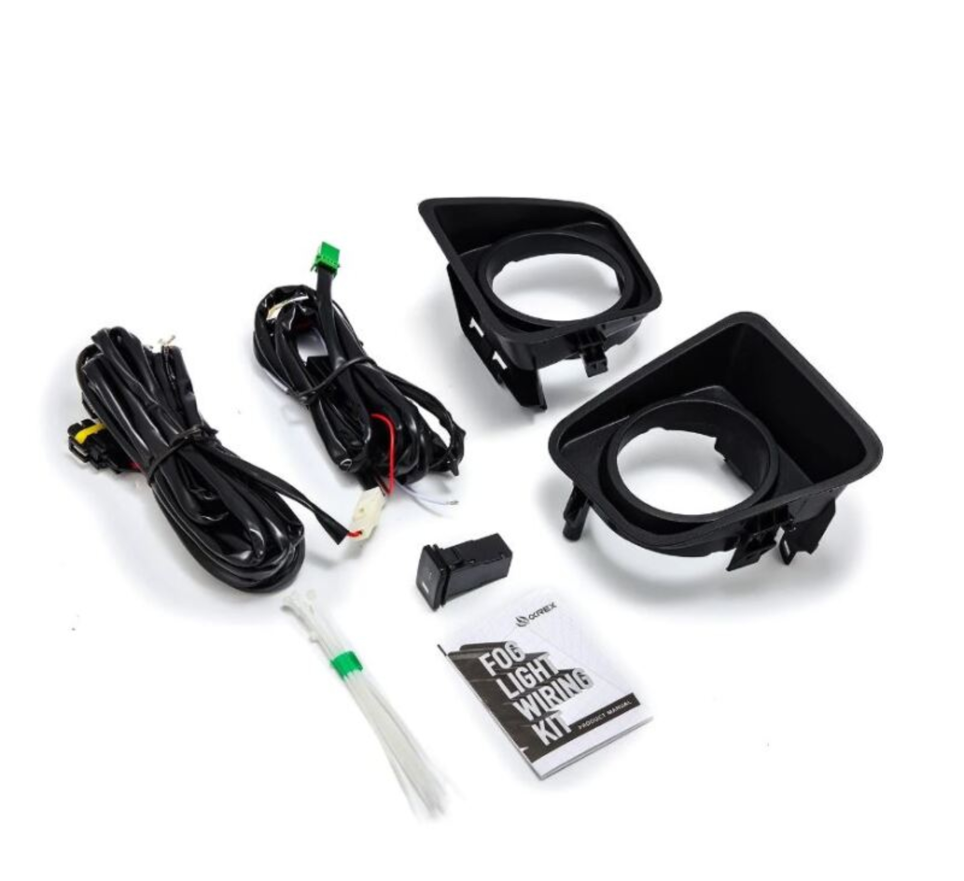 Picture of AlphaRex 14-21 Toyota Tundra Bezel & Wiring Kit (Does Not Include Fog Lights)