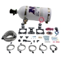 Picture of Nitrous Express 2024+ Ford Mustang 5.0L Dual Throttle Body Plate System w/15lb Bottle