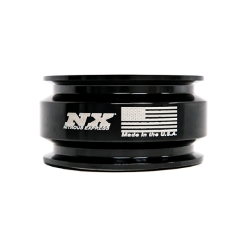 Picture of Nitrous Express 4in Single Body and Sleeve Black Nitrous Cannon w/NX Logo