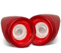 Picture of AlphaRex 10-15 Ferrari 458 NOVA-Series Prismatic LED Tail Lights Red Clear