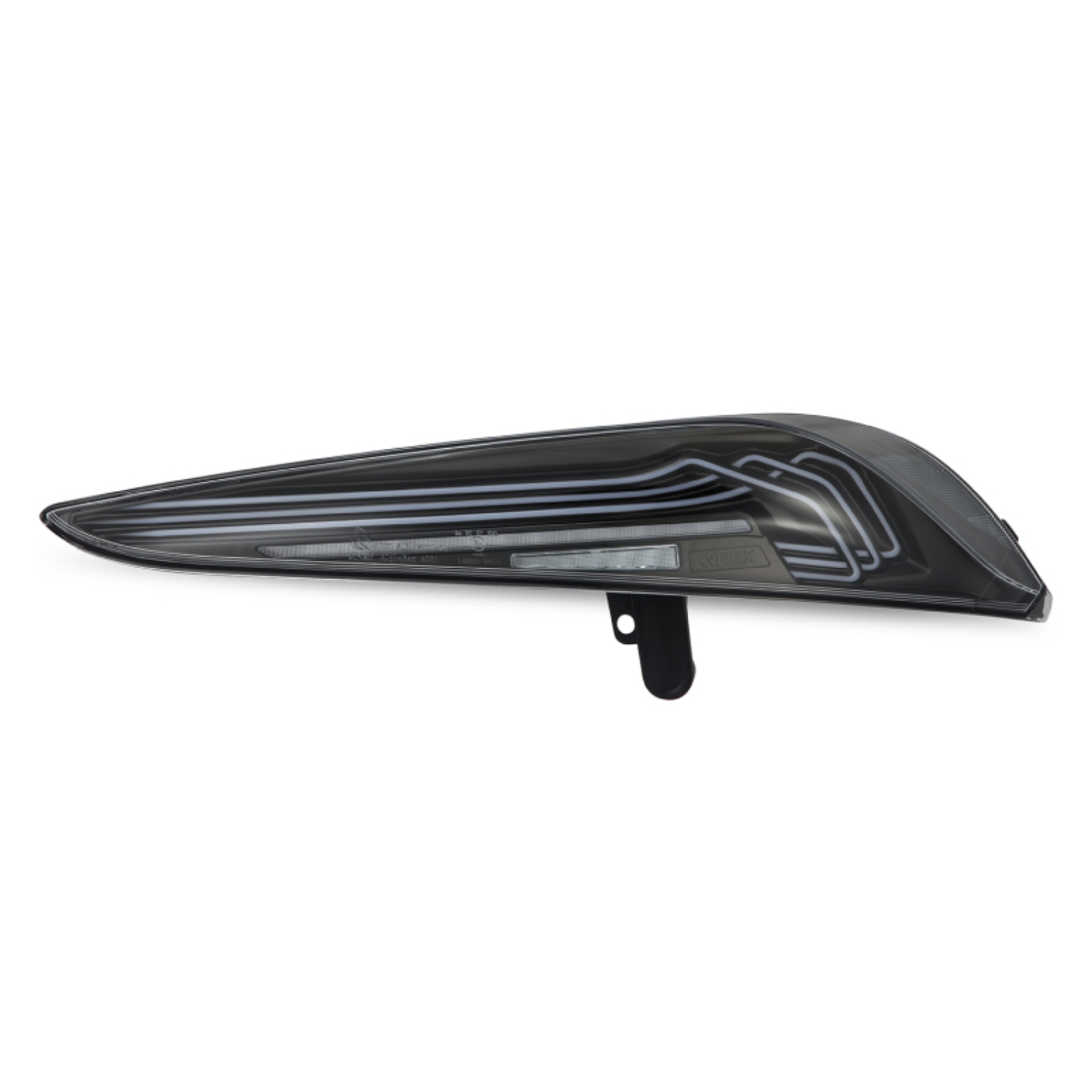 Picture of AlphaRex 20-24 Toyota Supra LUXX-Series Laser Style LED Tail Lights Black