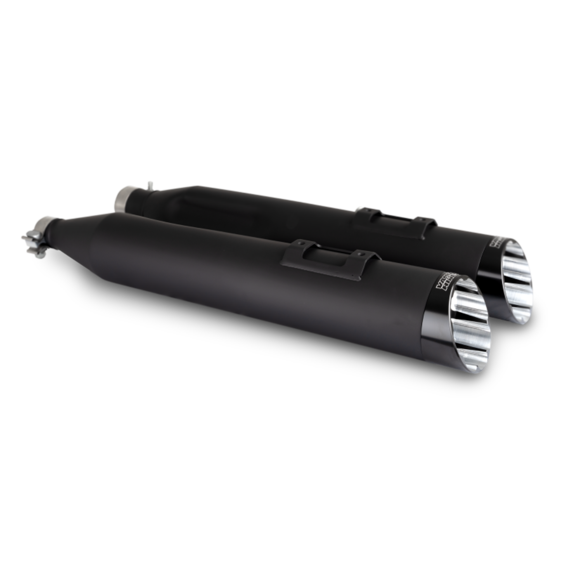 Picture of Vance & Hines Harley-Davidson M8 Touring Razorback 450 Slip-ons - Black