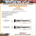Picture of Gen-Y InfiniteRule (2) 5/8in x 3-1/8in Hitch Locks w/4 Keys