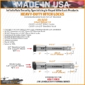 Picture of Gen-Y InfiniteRule (2) 5/8in x 3-5/8in Hitch Locks (1) 5/8in x 3-1/8in 2.5in Receiver Lock w/6 Keys