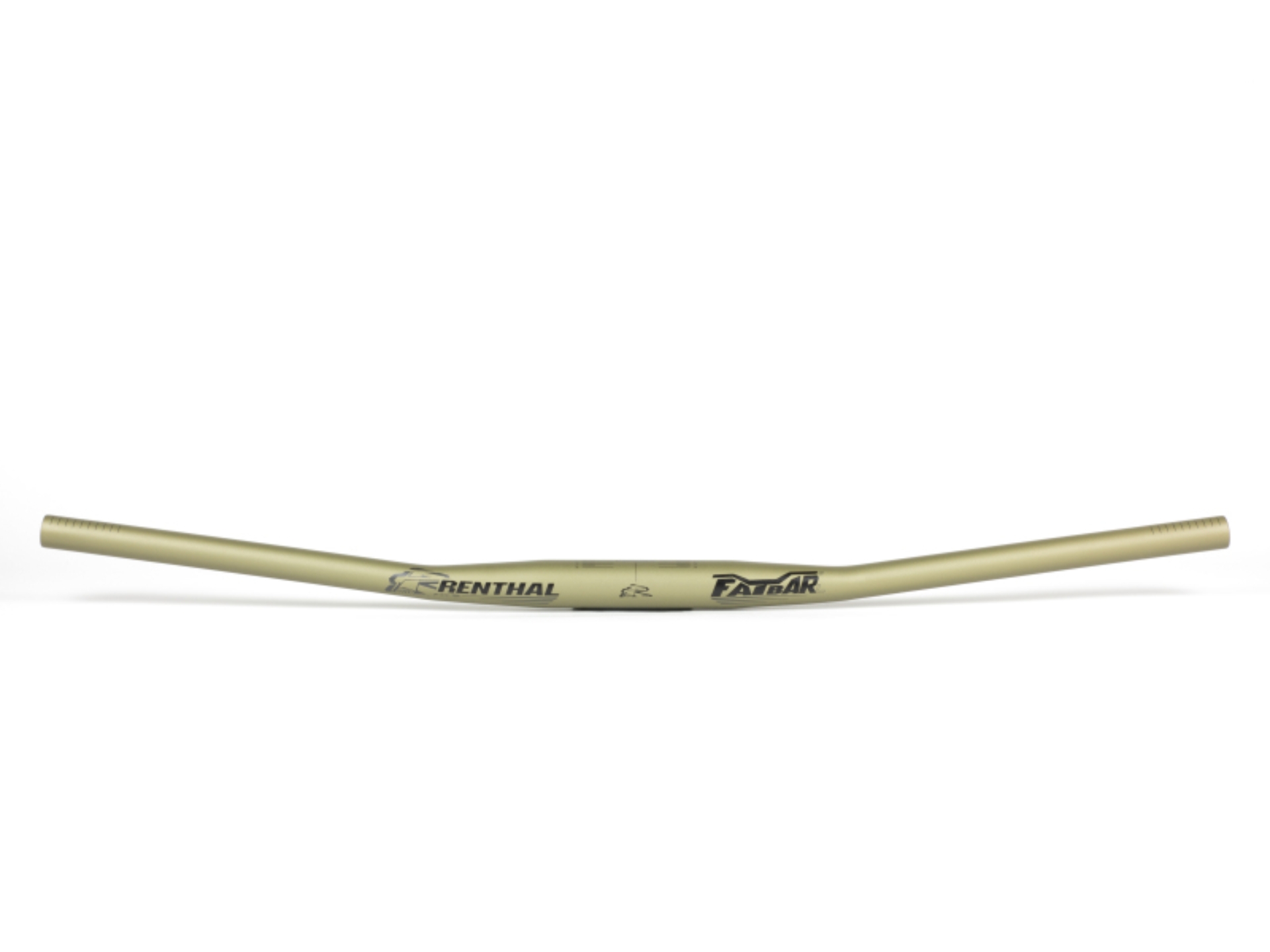 Picture of Renthal V3 Fatbar Lite Zero Rise - Aluminum Gold