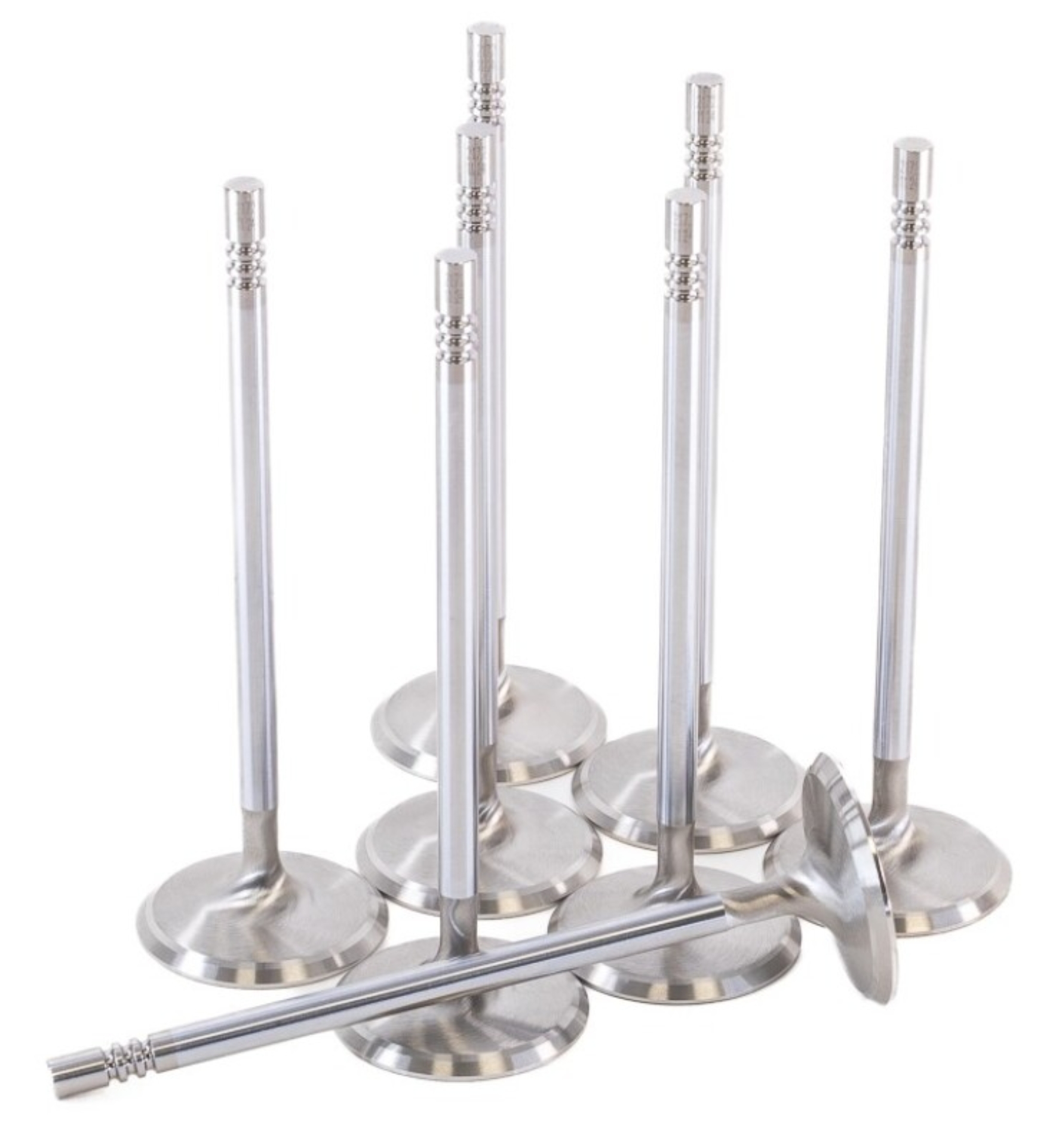 Picture of GSC P-D Ford Voodoo/Predator 32.5mm Head STD 109.8mm Long Chrm Super Alloy Exhaust Valve - Set of 8