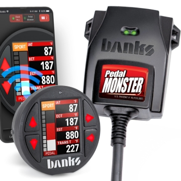 Picture of Banks Power Pedal Monster Kit Molex MX64 6-Way CONFIG 2 PM-03 w/iDash Pro 06-07 Chevy 2500/3500
