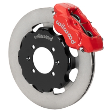 Picture of Wilwood Forged Dynalite Front Hat Kit 11.75in Rotor Red Caliper 90-05 Miata