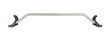 Picture of Torque Solution Subaru 08-21 WRX/STI Strut Brace - Titanium Brushed / Raw