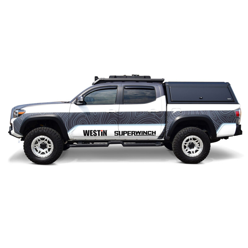 Picture of Westin 05-23 Toyota Tacoma DC HDX Running Boards - Tex. Blk